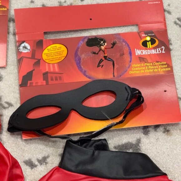 Authentic Disney Incredibles Costumes violet only - Picture 1 of 5
